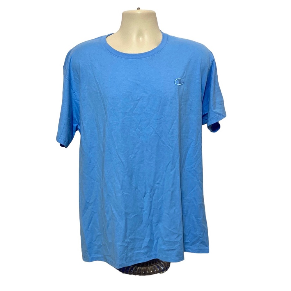 Blue Crew Neck T-Shirt L